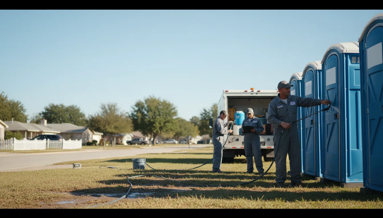 Long-Term Portable Toilet Rental in Alexander, IA near me